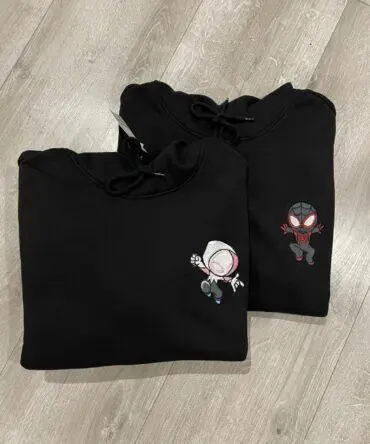 Koszulki/bluzy z haftem Spiderman/Gwen