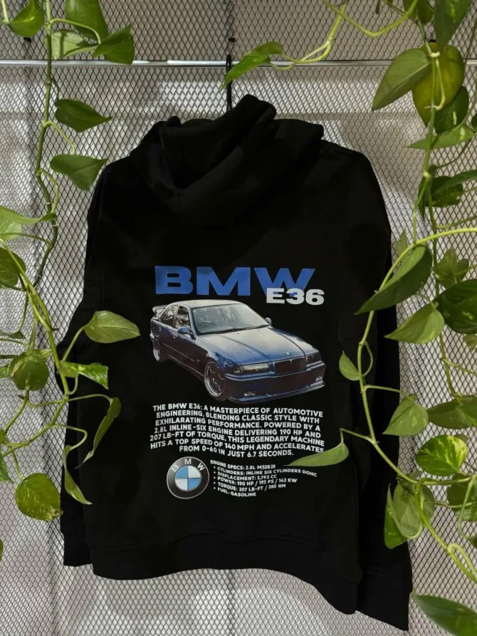 Koszulka/bluza z nadrukiem BMW E36 - obrazek 2